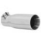 Sus304 Straight Cut Polished 3 Inch Muffler Tip