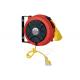 Wall Bracket Electric Cable Reel With Over Load Breaker / 26ft Electrical Cord Reels