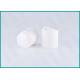 24mm White Disc Top Pet Bottle Caps / Shampoo Bottle Cap With Highly Sealed