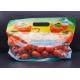 Reclosable Fresh Fruit Cucumber Packaging Bag with Air Hole, Fruit Protect Peach Bag/kiwi Fruit Bag, fresh fruit bag wit