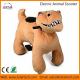 Coin Operated Battery Animals Electric Ride on motorized animals -Dinosaur