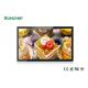 Thin Closed Frame Interactive Screen Display Plastic Metal Housing Optional