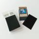 Holographic Color Card Sleeves Black Easy Shuffling Mini Cards Protector