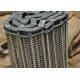 Stainless Steel Wire Mesh Conveyor Belt With Chain Smooth Surface