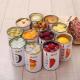 300 To 500gr Empty Vegetables Fruit Food Tin Can With Easy Open Lid OEM