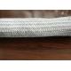 Silver Plated Stainless Steel Braided Sleeving , Braided Stainless Steel Tubing
