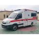 3300 Gross Vehicle Weight 4x4 Emergency Ambulance Car With Manual Transmission Type