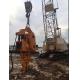 RC Pile Driving With Wheeler Excavator Suitable For 6 To 8 Meter Sheet Piles