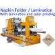 150mmx150mm 1/6 Folding Napkin Tissue Paper Machine