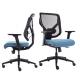 ODM Computer Task Chairs Adjustable Blue Ergonomic Desk Chair