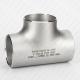 Mirror Polishing Sandblasting Sand Rolled SS Welded Tube Stainless Steel Equal Tee BW Pipe Fittings