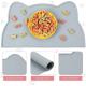 Nonslip Odorless Silicone Pet Suppliers Food Mat Waterproof Gray Color