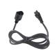 1Ft C14 Conductor Universal Laptop Power Cable with IEC C5 Female End Extension Cord