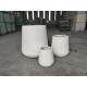 Factory sales high strength light weight outdoor and indoor round white planters for hotel