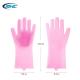Kitchen Silicone Dishwashing Gloves Reusable Heat Resistant Customized