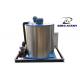 Water Cooling Industrial Flake Ice Making Machine With 10 Tons Daily Capacity