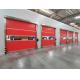 0.75W Industrial Fast Door 220V / 380V Automatic Fast Doors Spring Free