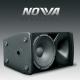 12 Inch Full Professional DJ Sound System Rental For Conference , 600x350x382mm