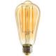LED Filament 6w ST64 600 Lumen Retro Saving Energy Indoor Chips Transparent Glass Bulb House Office Used EU Model Ra 80