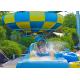 140cm Guest Hight Bowl Water Slide Commercial Playground Equipment 1 Year