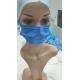 S&J 4Ply Protective Preventive Disposable Face Mask Respirator Medical Surgical Ear Loop Daily Use Hospital School Sapphire Blue