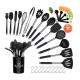 Meltproof Stainless Steel And Silicone Cooking Utensils Heat Resistant