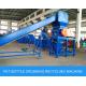 Mineral Bottle / Post Consumer Bottle Pet Bottle Washing Recycling Line Big Capacity