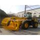 5 Tons Loading Capacity Wheeled Front End Loader 857 Model with Grass Grapple Cummins Engine for Option