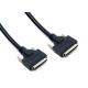 PVC Jacket SCSI 3 Cable Chemical Resistant Black Color With Thumbscrew