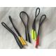 Colorful Silicon Rubber Zipper Puller With 2mm Polyester Elastic Cord