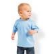 cotton  short sleeve Blank  T shirts infants short t safty t shirts  knit wear soft breathable t shirts print logo2