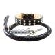 High quality braided rope pet dog collar chain leash dog collars in leather