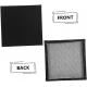 Black Stretched Canvas Board 100% Cotton Heavy Weight for Gesso Acrylic Oil Painting