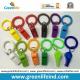 Promotional Gift Colorful Best Wrist Strap Coil W/Plastic Whistle