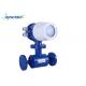 Electrically Conductive Fluids Electromagnetic Flow Meter Explosion Proof With Battery