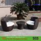 Resin Stackable Patio Set for Lawn , 3pcs Garden Sofa
