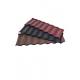 0.45mm Makuti Grained Stone Coated Metal Roof Tile Building Materials