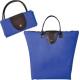 Polyster shopping bag with PU handles