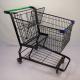 Multifunctional Supermarket Shopping Trolley Electrophoresis Metal Shopping Cart