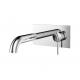 Concealed Shower Mixer Faucet , Chrome Concealed Basin Taps Brass With Single Handle