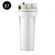 UPVC White Pre filtration Water Filter Cartridge Housing 18 BAR PRESSURE FL-A3