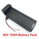 Lithium E Bike Battery Optional Rear Hanger Electric Bike Battery 36V 10ah Customized