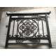 Deck / Balcony Wrought Iron Railing Wrought Iron Fence , Antique Iron Railing