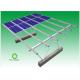 Water Proof Carport Solar Systems / PV Racking System Corrosion Protection