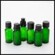 Green Essential Oil Glass Bottles 20ml Capacity Recyclable Material BPA Free
