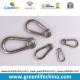 Stainless Steel Full Sizes Heavy Duty Carabiner with Ring For Tools Attaching