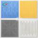 Stable Harmless Acoustic PET Felt Panels , Multipurpose Felt Wall Board