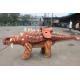 Remote Control Mechanical Animatronic Dinosaur Ride With Soft Silicone Rubber Skin
