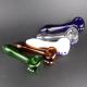 Durable Hand Blown Glass Pipe , Glass Water Bubblers For Smoking