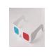 Fashion paper 3D Passiveness Glassess with red and blue PET filter lens